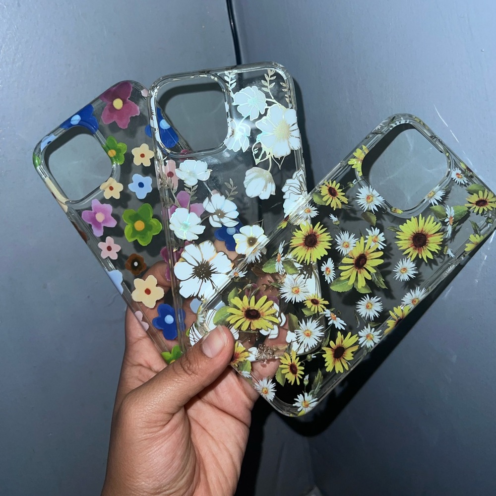 iPhone 13 Pro Max Pro velvet caviar flower cases